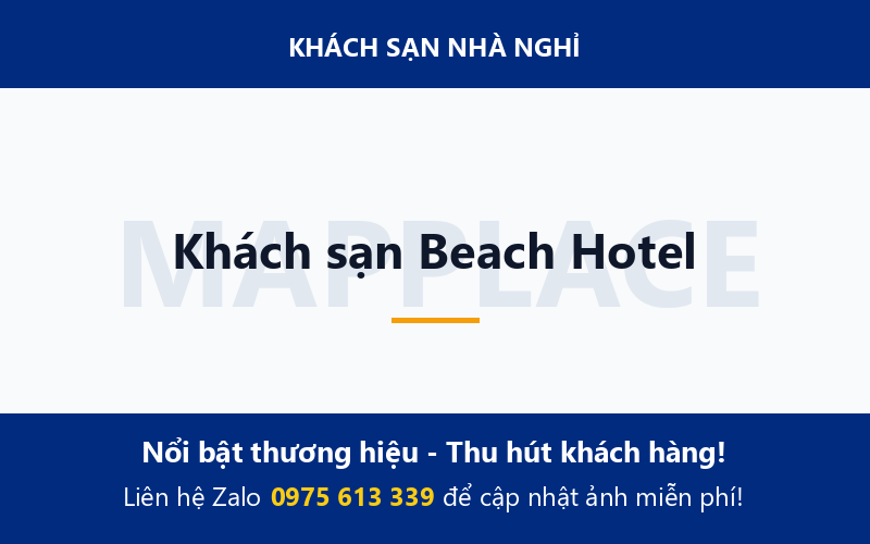 Khách sạn Beach Hotel