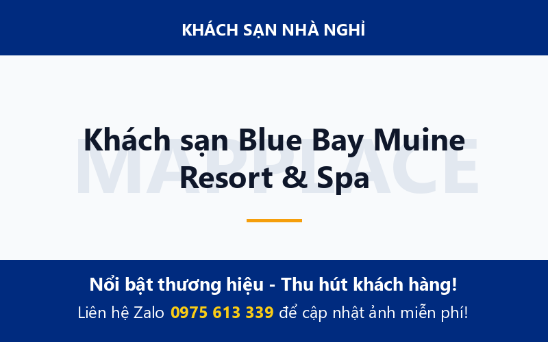 Khách sạn Blue Bay Muine Resort & Spa