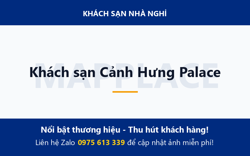 Khách sạn Cảnh Hưng Palace