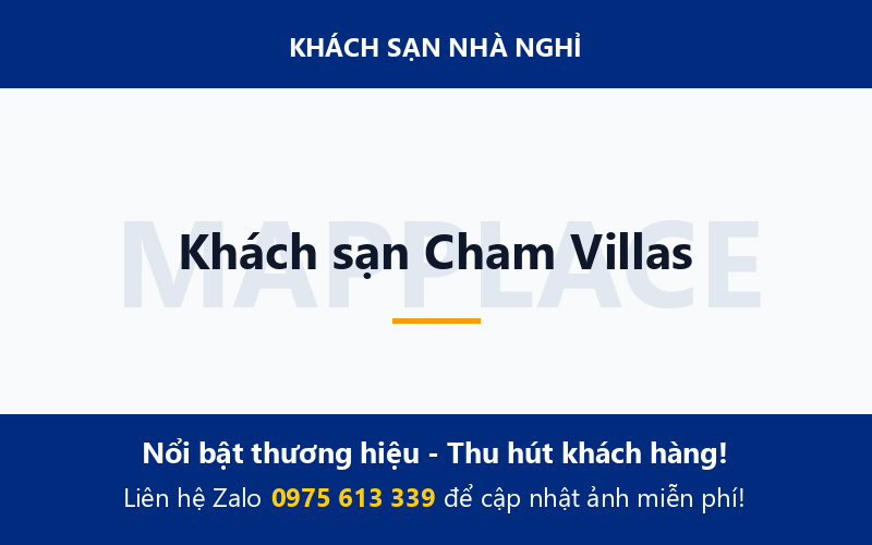 Khách sạn Cham Villas
