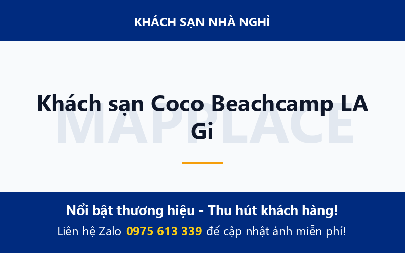 Khách sạn Coco Beachcamp LA Gi