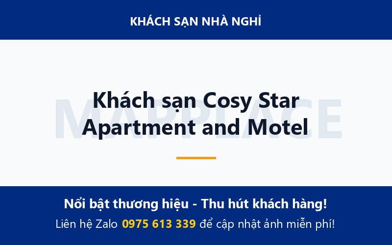 Khách sạn Cosy Star Apartment and Motel