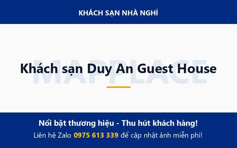 Khách sạn Duy An Guest House