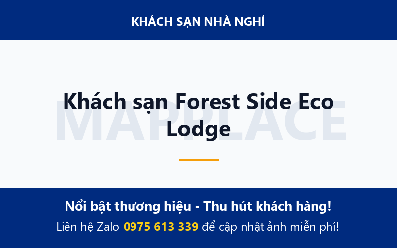 Khách sạn Forest Side Eco Lodge