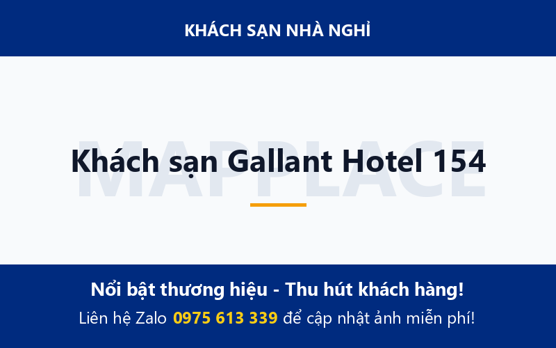 Khách sạn Gallant Hotel 154