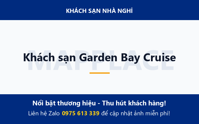Khách sạn Garden Bay Cruise