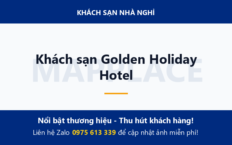 Khách sạn Golden Holiday Hotel