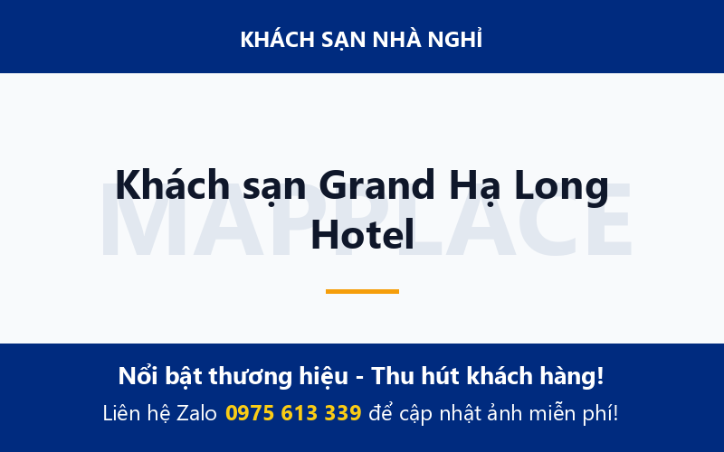 Khách sạn Grand Hạ Long Hotel
