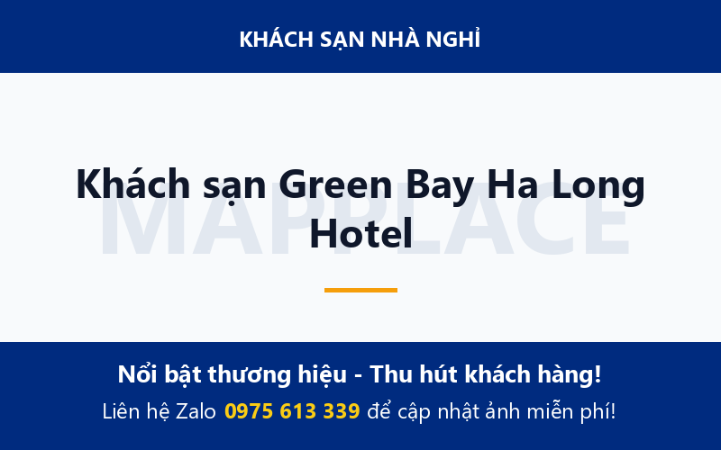 Khách sạn Green Bay Ha Long Hotel