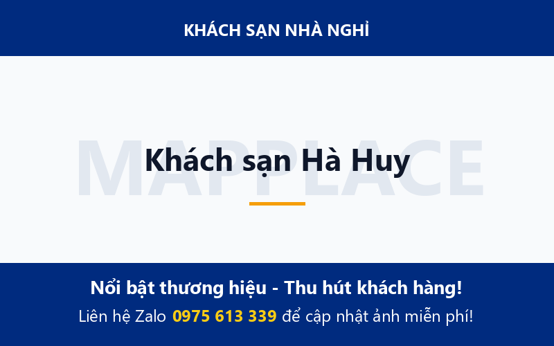 Khách sạn Hà Huy