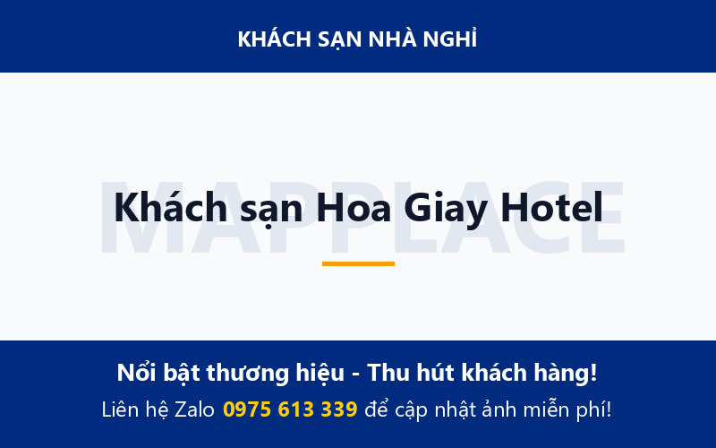 Khách sạn Hoa Giay Hotel