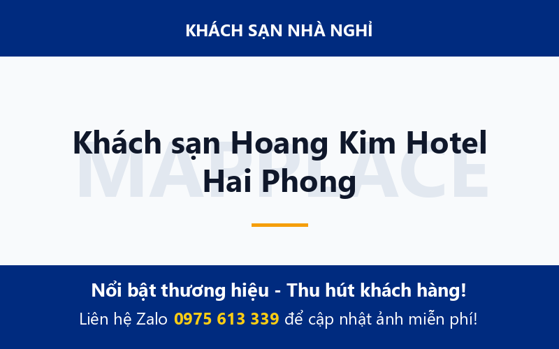Khách sạn Hoang Kim Hotel Hai Phong
