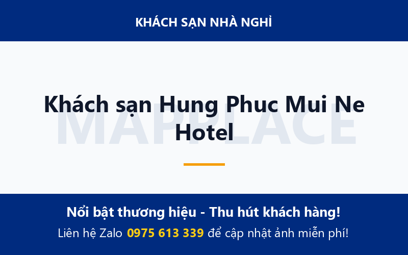 Khách sạn Hung Phuc Mui Ne Hotel