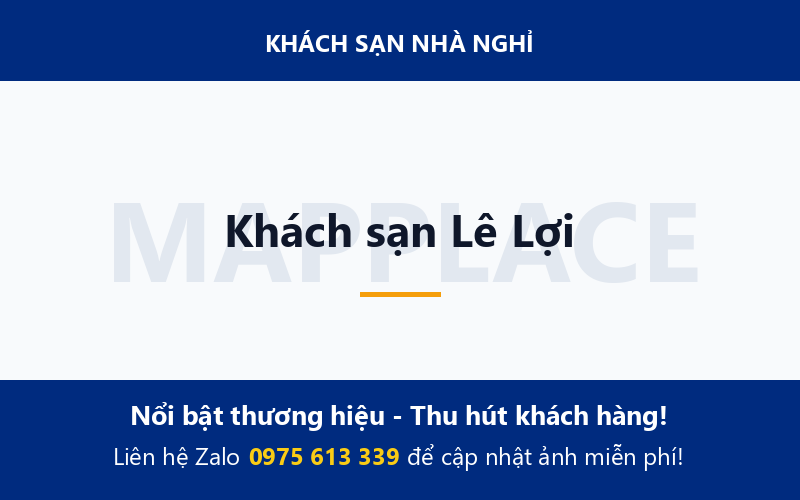 Khách sạn Lê Lợi
