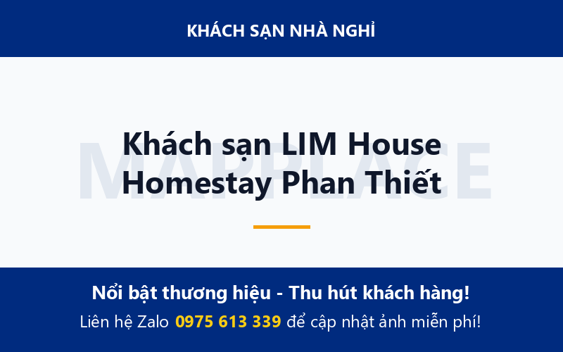 Khách sạn LIM House Homestay Phan Thiết