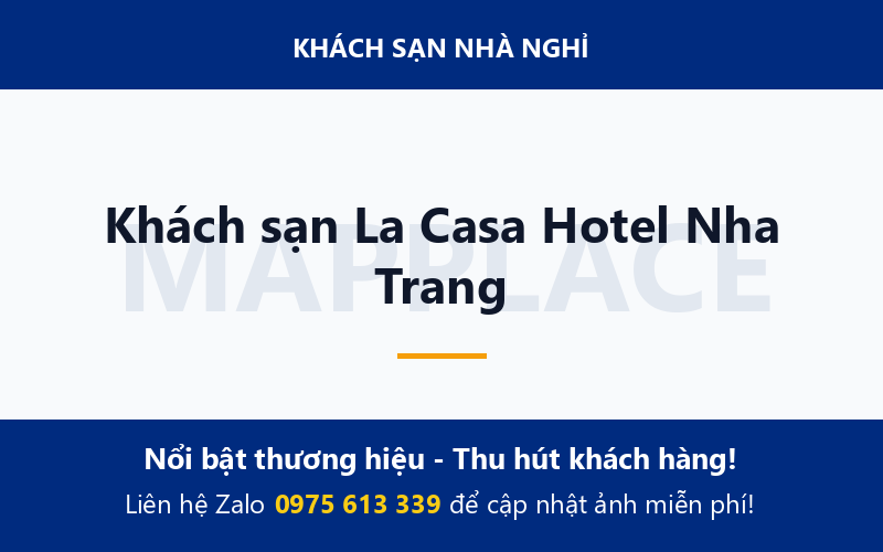 Khách sạn La Casa Hotel Nha Trang