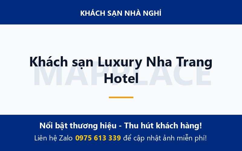 Khách sạn Luxury Nha Trang Hotel