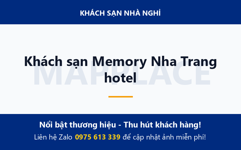Khách sạn Memory Nha Trang hotel