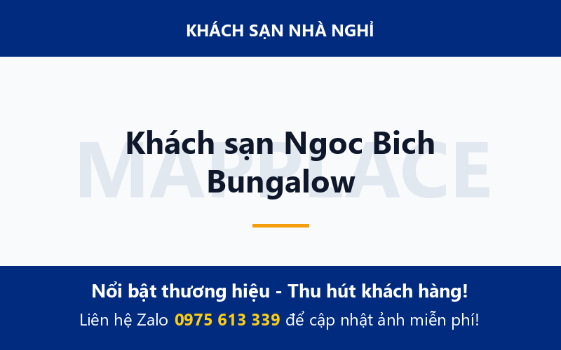 Khách sạn Ngoc Bich Bungalow