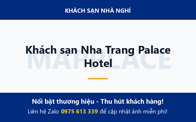 Khách sạn Nha Trang Palace Hotel