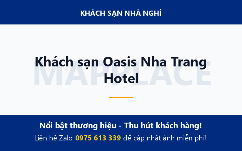 Khách sạn Oasis Nha Trang Hotel