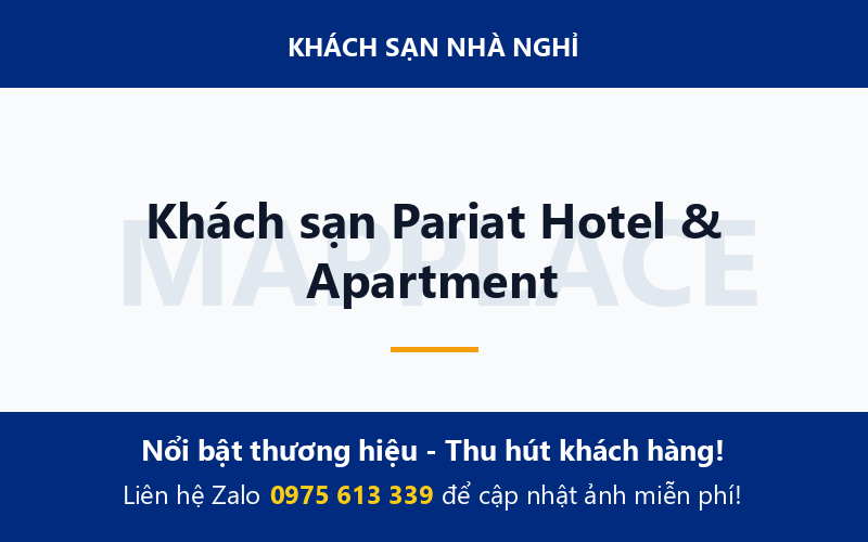 Khách sạn Pariat Hotel & Apartment