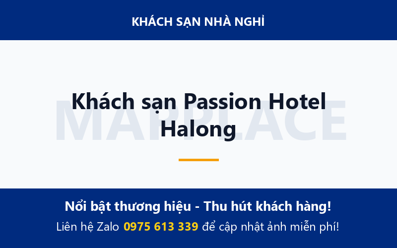 Khách sạn Passion Hotel Halong