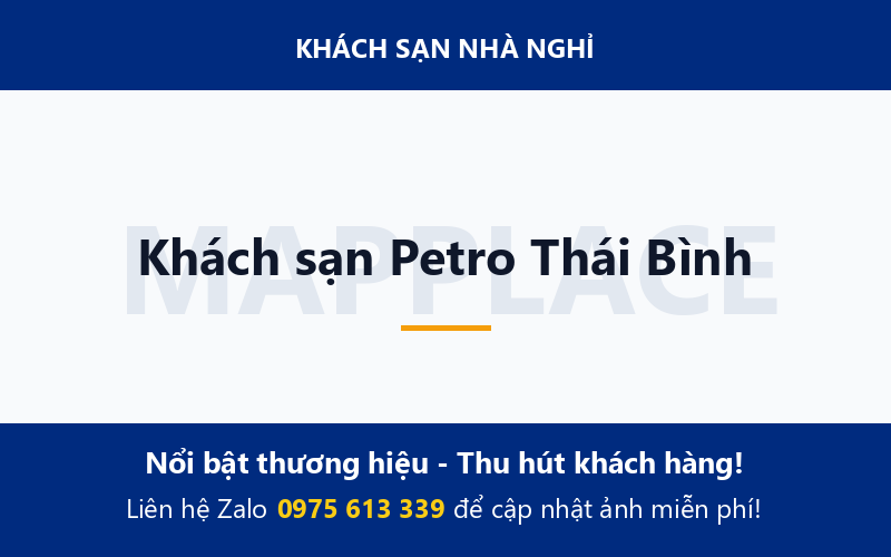 Khách sạn Petro Thái Bình