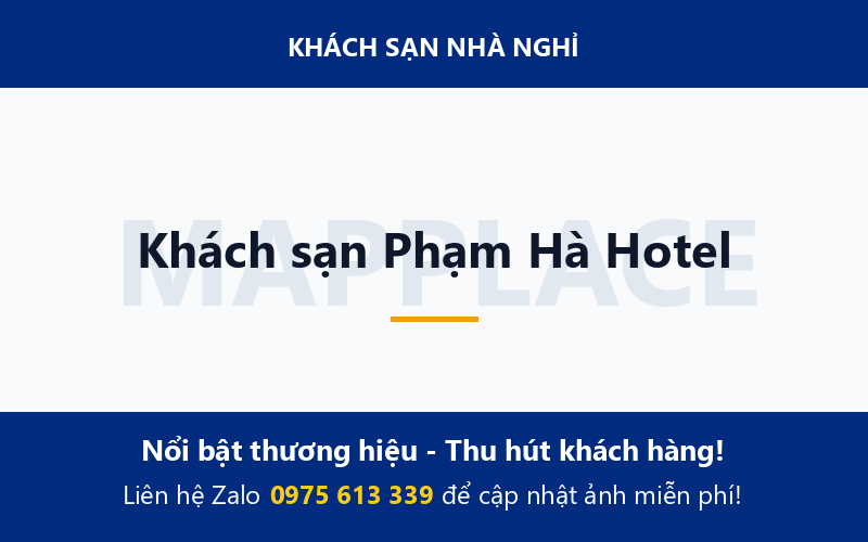 Khách sạn Phạm Hà Hotel