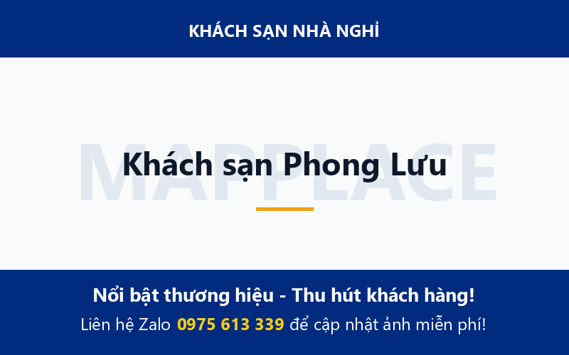 Khách sạn Phong Lưu
