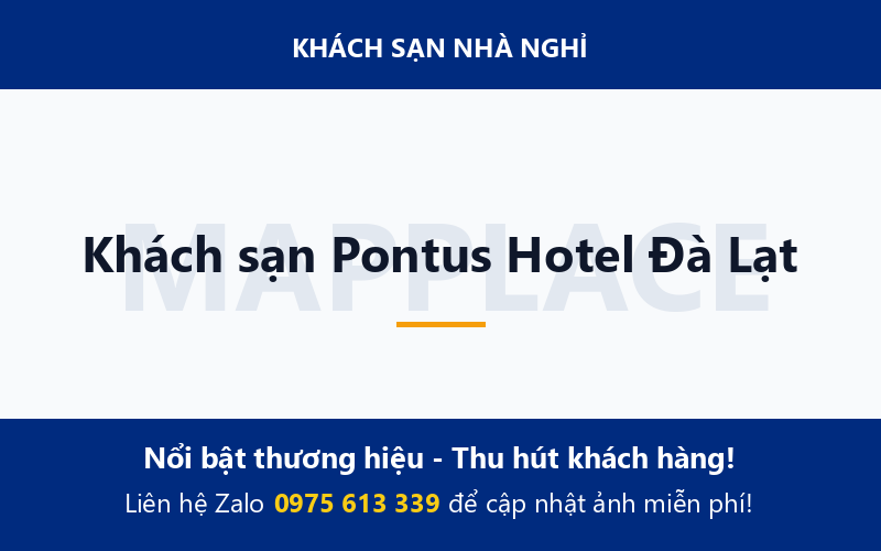 Khách sạn Pontus Hotel Đà Lạt