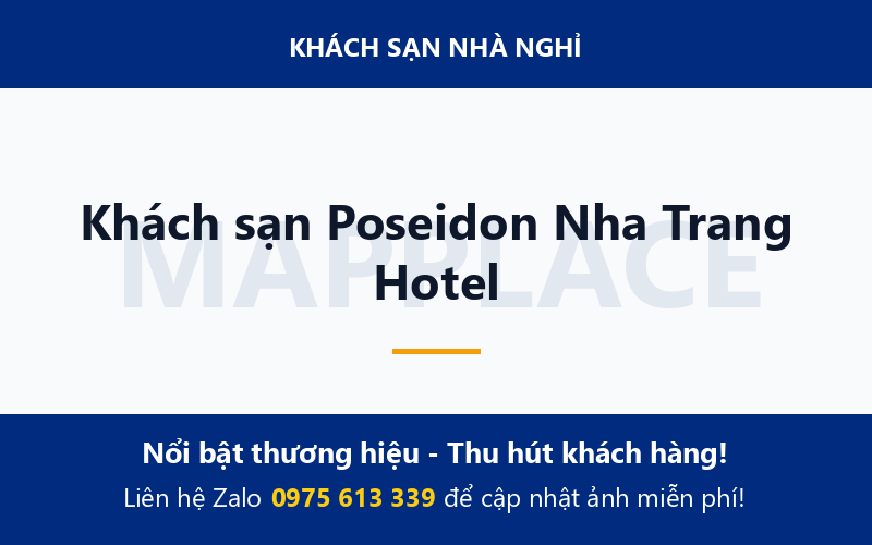 Khách sạn Poseidon Nha Trang Hotel