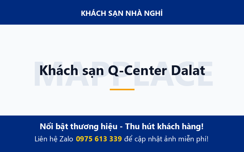 Khách sạn Q-Center Dalat