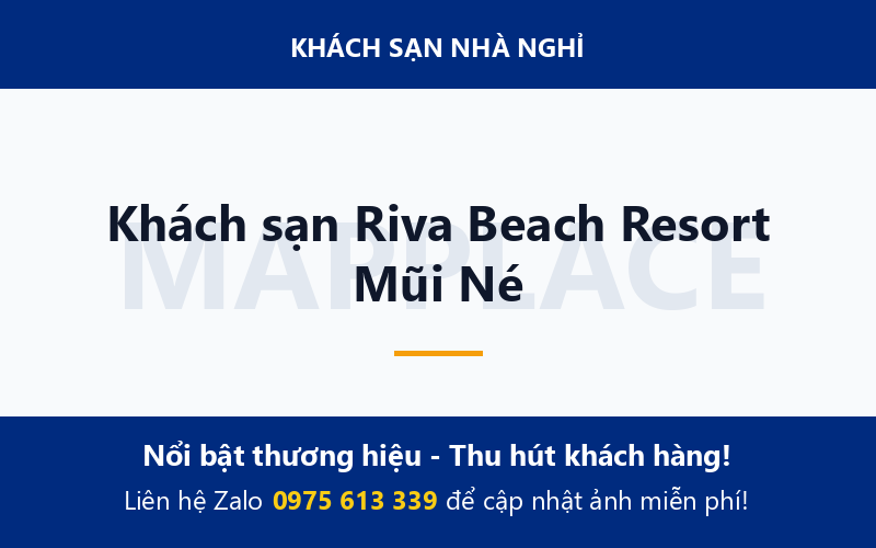 Khách sạn Riva Beach Resort Mũi Né