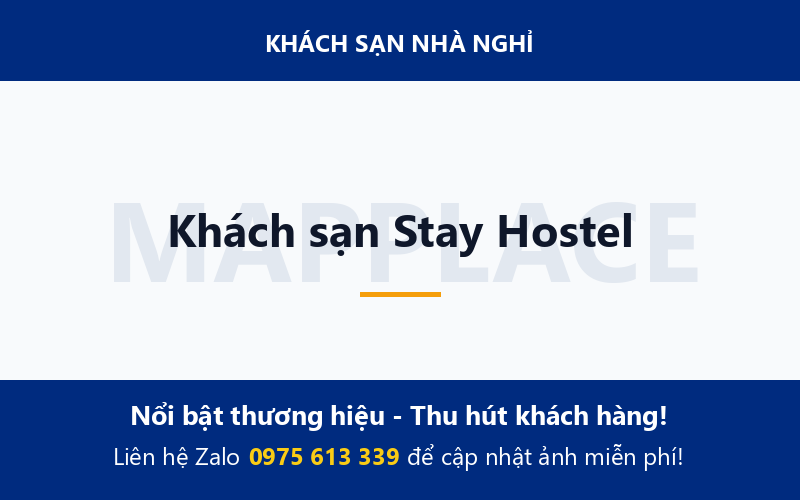 Khách sạn Stay Hostel