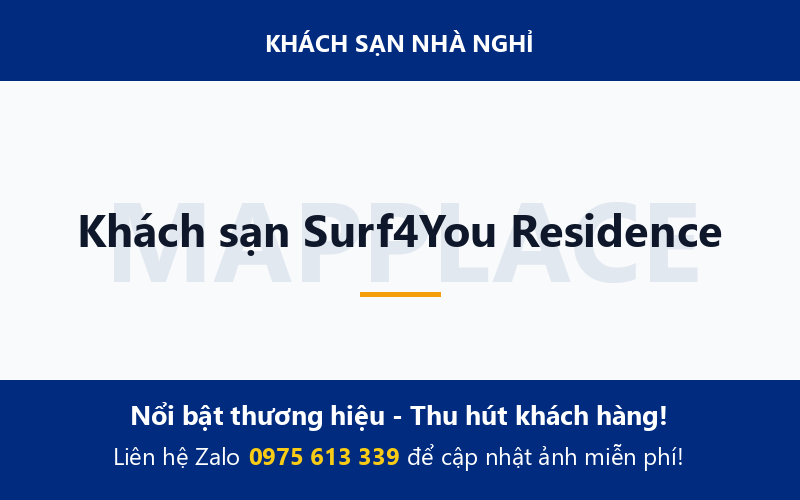 Khách sạn Surf4You Residence