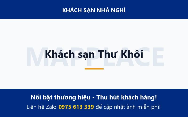 Khách sạn Thư Khôi