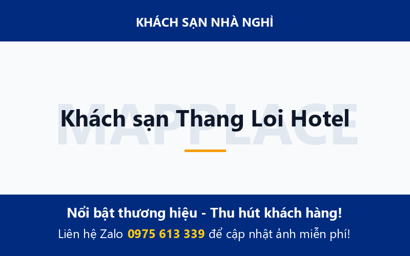Khách sạn Thang Loi Hotel