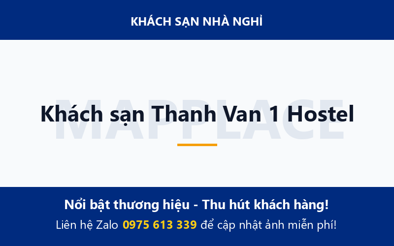 Khách sạn Thanh Van 1 Hostel