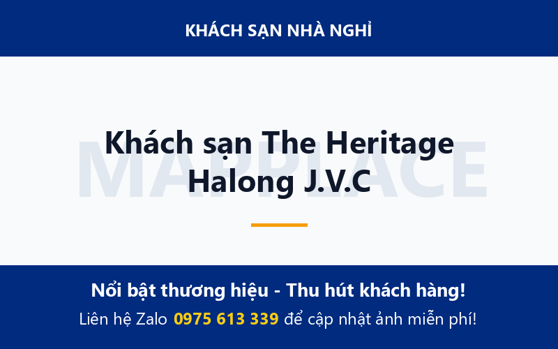 Khách sạn The Heritage Halong J.V.C