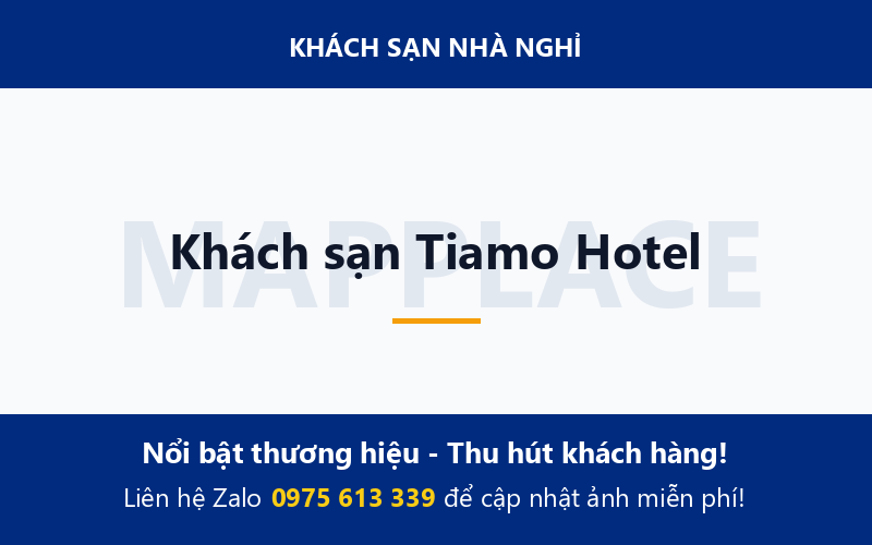 Khách sạn Tiamo Hotel
