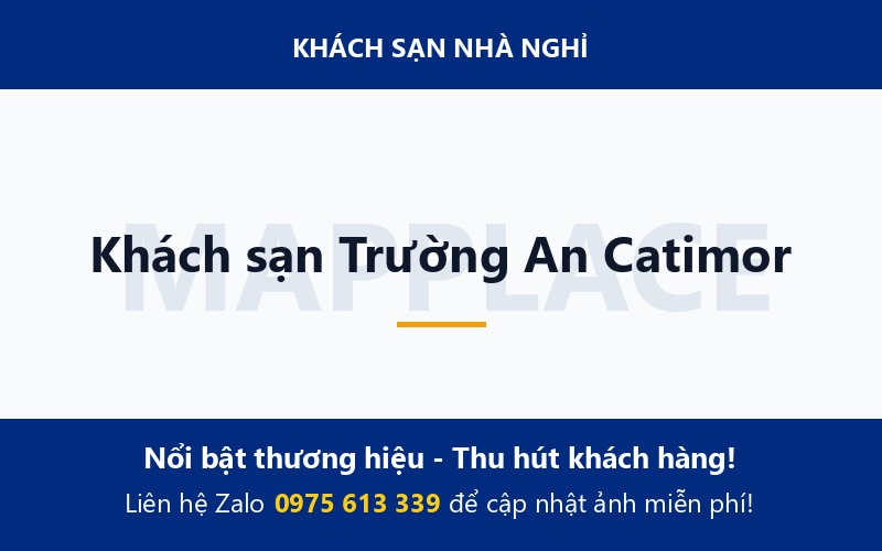 Khách sạn Trường An Catimor