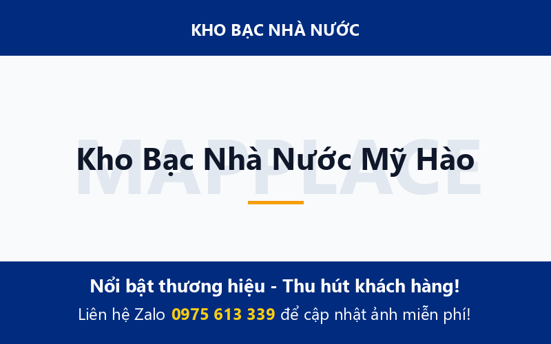 Kho Bạc Nhà Nước Mỹ Hào
