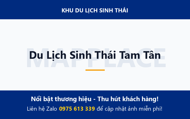 Du Lịch Sinh Thái Tam Tân