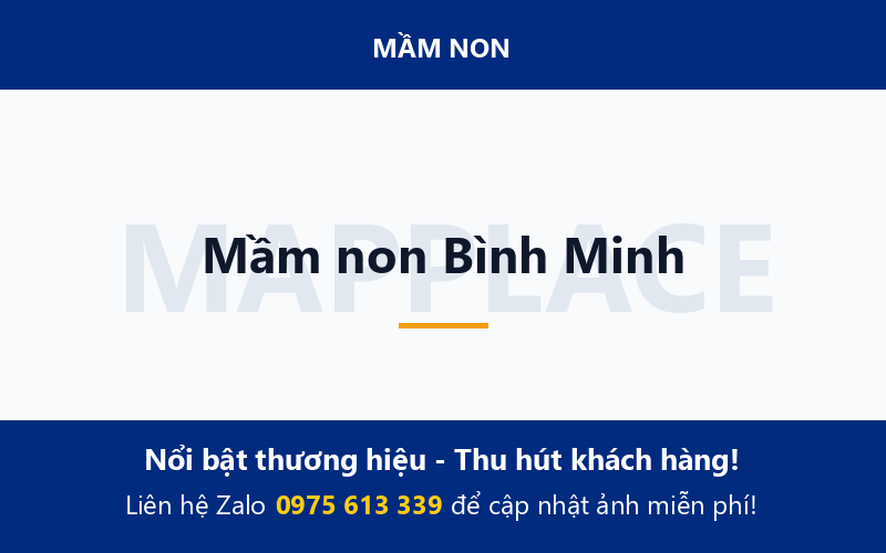 Mầm non Bình Minh