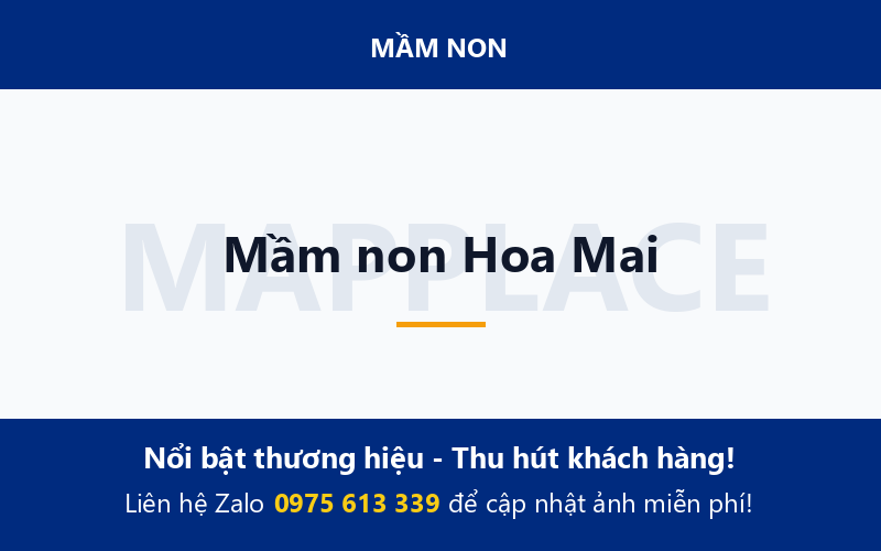 Mầm non Hoa Mai