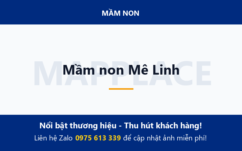 Mầm non Mê Linh