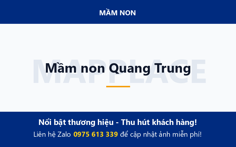 Mầm non Quang Trung