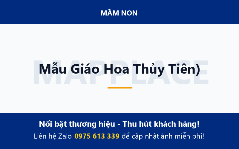 Mẫu Giáo Hoa Thủy Tiên)