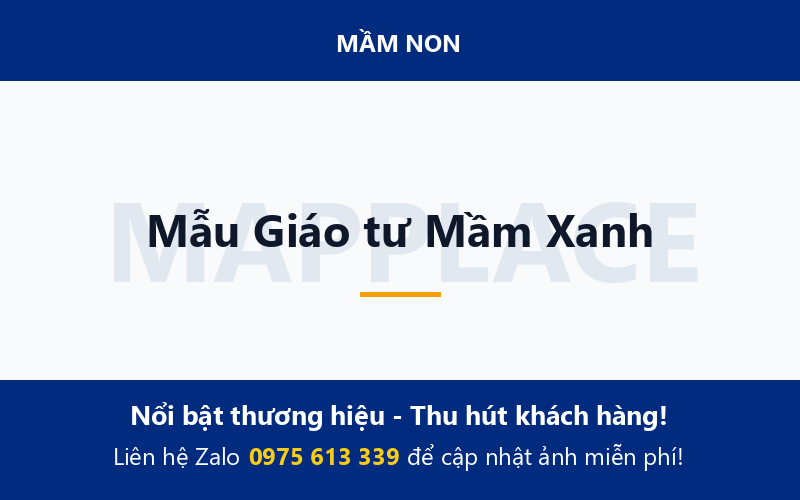 Mẫu Giáo tư Mầm Xanh